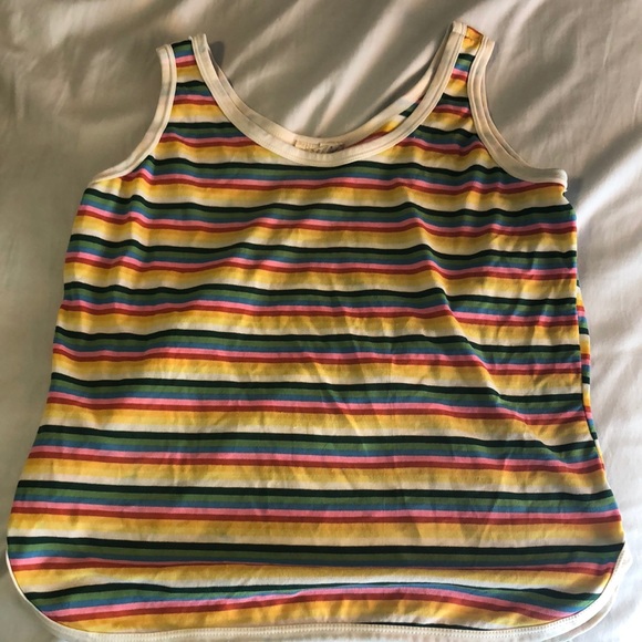 Tops - rainbow tank top size L